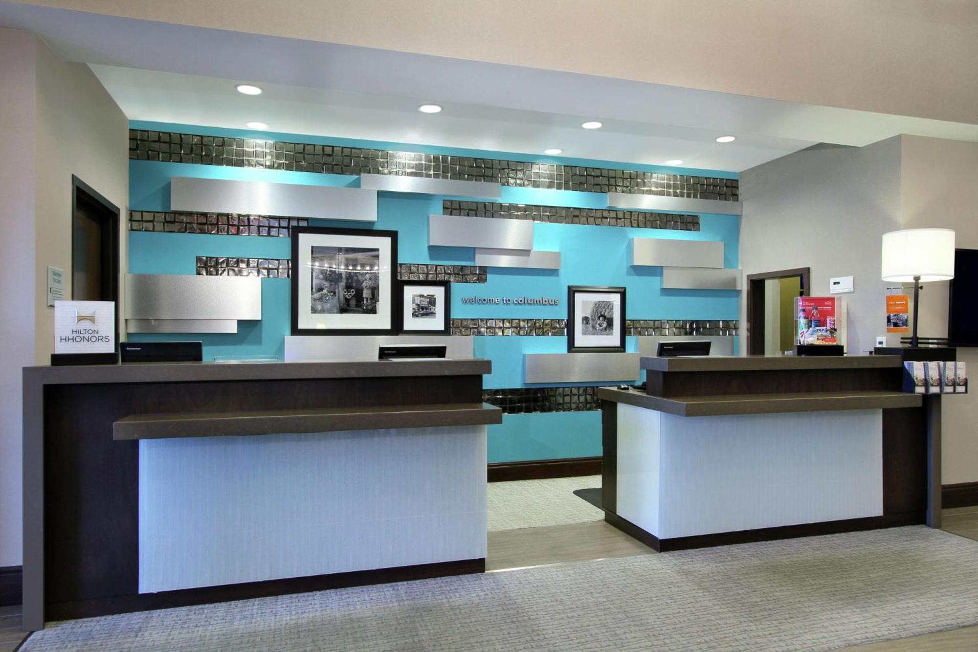 Hampton Inn & Suites Columbus/University Area Zewnętrze zdjęcie