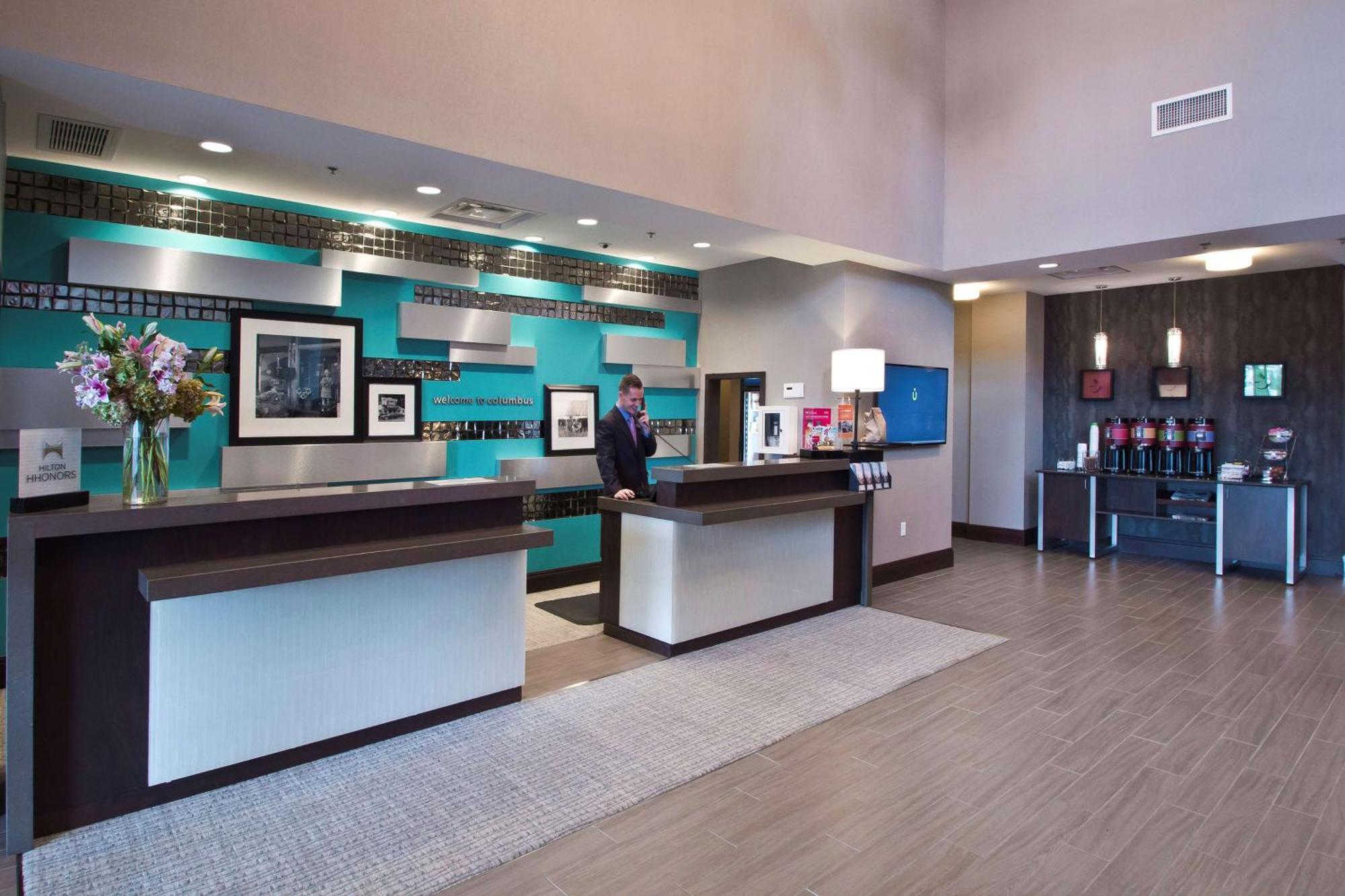 Hampton Inn & Suites Columbus/University Area Zewnętrze zdjęcie