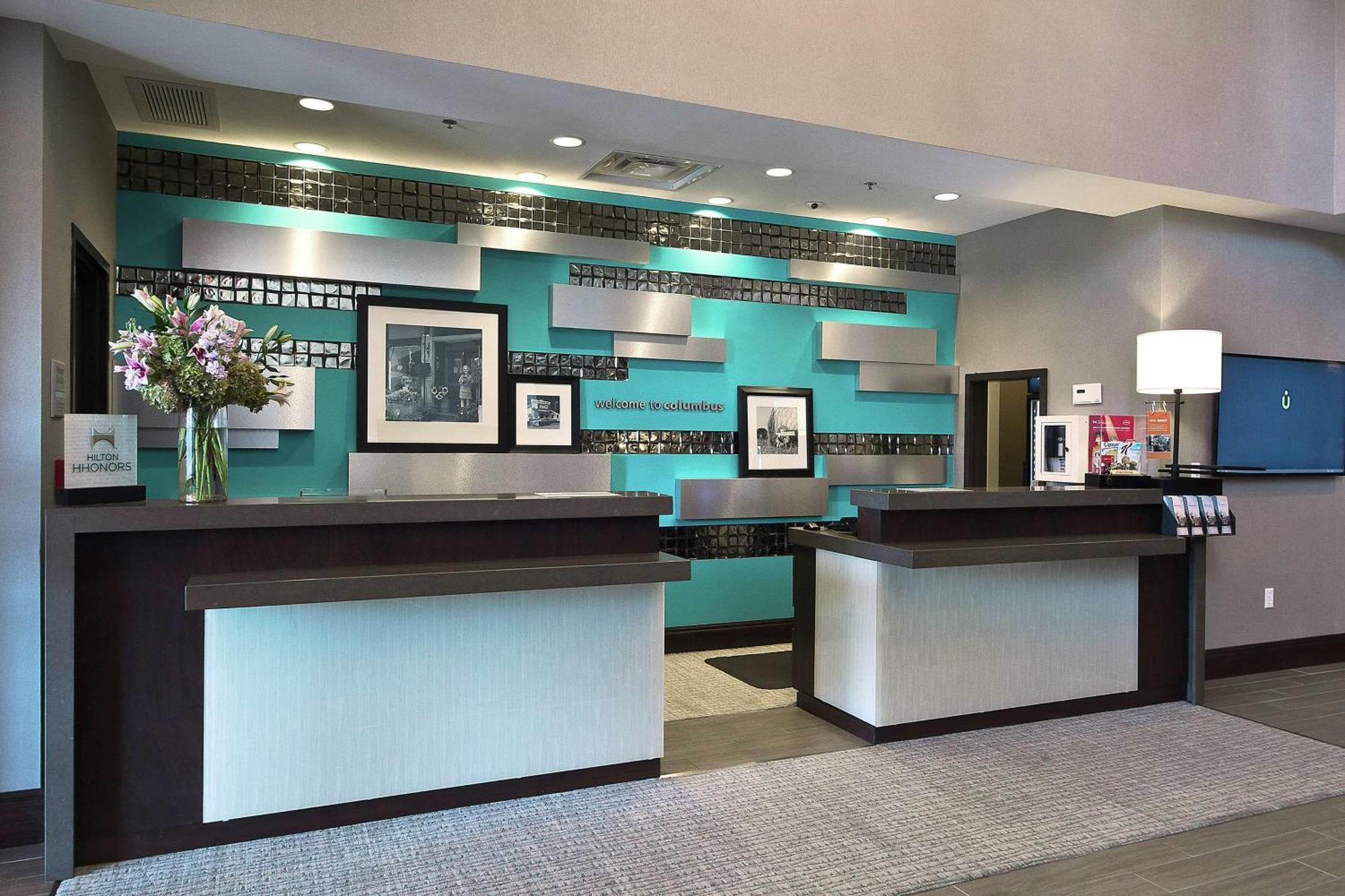 Hampton Inn & Suites Columbus/University Area Zewnętrze zdjęcie